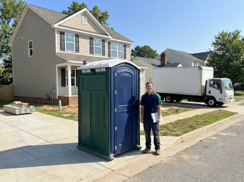 Construction Site Toilet Rental in Richmond, VA