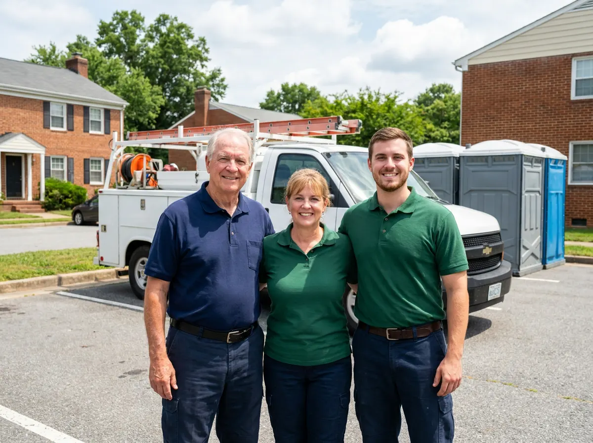 James River Portable Toilet Rental portable toilet rentals team in Richmond, VA